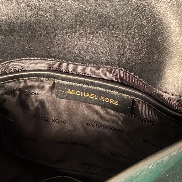 Michael Kors Leather Crossbody Braided Strap - Picture 5 of 7